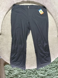 Columbia Pants Womens 24W Gray Saturday Trail Straight Leg Omni-Shield Hiking - Picture 1 of 11