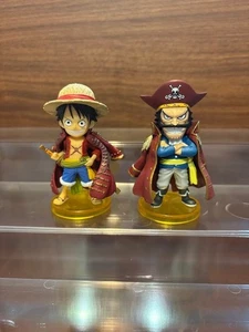 ONE PIECE World Collectibles figure set 2 Roger Luffy mascot anime Japan m654 - Picture 1 of 4