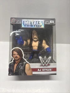 FREE SHIPPING! Jada Die Cast 4" Metals WWE AJ STYLES - Picture 1 of 5