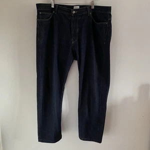 Sunspel W40 x L32 Selvedge Dark Blue Denim Jeans Hose Navy Button Fly - Bild 1 von 19