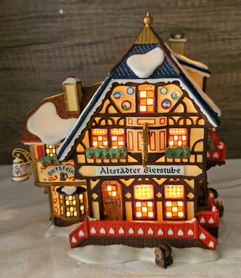 Dept 56 Alpine Village "Alstadter Bierstube" Altstadter Beerhouse RETIRADO #56218 Foto 1 de 4
