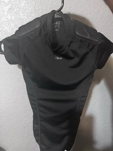 Adidas Aeroready 5 Padded Football Compression Black Shirt Youth Medium YM $30 - Picture 1 of 6