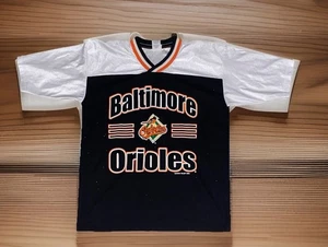 Vintage 2000 Baltimore Orioles Jersey Shirt GTS Youth Large 14/16 NWOT Black USA - Picture 1 of 3