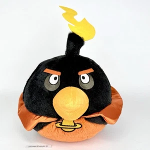 Angry Birds 2012 Plüsch Space Black Bomb Vogel 8 Zoll kein Geräusch Feuer ORIGINAL Commonweal - Bild 1 von 10