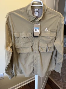 Nike ACG Orb Weaver Dri-FIT ADV UV Fishing Shirt Size Men’s Medium M HJ2465-297 - Picture 1 of 2