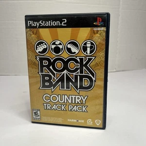 Rock Band: Country Track Pack (Sony PlayStation 2, 2009) *Complete* PS2 Game - Picture 1 of 8