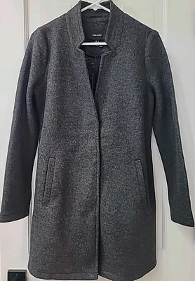 Vero Moda Brushed Jacket Katherine 3/4 Length Women's size Medium in Dark Gray - Image 1 of 4