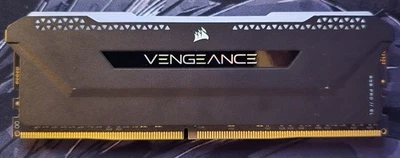 Corsair Vengeance RGB Pro SL 16GB DDR4 DRAM 3600MHz Memory Kit - Black - 1 Stick - Image 1 of 4