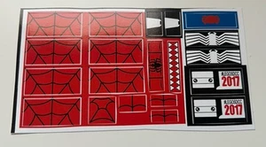 Lego 41497 Stickersheet SPIDER MAN Und VENOM BrickHeadz SDCC - Bild 1 von 1