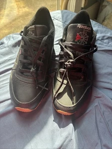 Talla 9 - Reebok Classic Cuero Negro Goma - Imagen 1 de 3