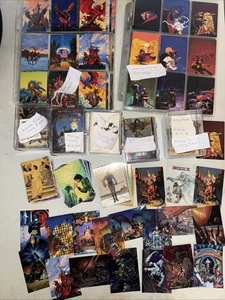De colección Ciencia Fi Fantasía Arte No Deportivo Artista Promo Persecución Tarjeta Y Juegos Casi Completos - Imagen 1 de 15