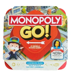 Monopoly GO! Landmark Rush Board Game – New & Sealed - Picture 1 of 6