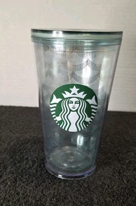 Starbucks Acrylic Iridescent Mermaid Scales Cold Cup Tumbler 16 oz No Straw - Bild 1 von 4