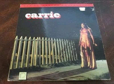 CARRIE 1976 Criterion Laserdisc Sissy Spacek Horror Classic Pig Blood Y1 - Image 1 of 4