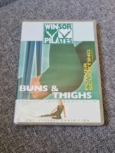 Winsor Pilates Bun & Thigh POWER Sculpting DVD BRAND NEW SEALED - Foto 1 di 4