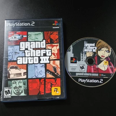 Grand Theft Auto II PlayStation 2 PS2 Black Label NO MANUAL TESTED WORKS! - Image 1 of 4
