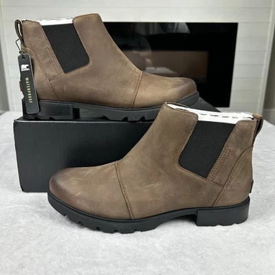 SOREL Emelie III Chelsea Boot Womens Sz 11 Waterproof Fashion Outdoor Booties - Image 1 of 4