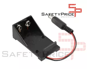 PORTAPILAS 9v con cable alimentacion PCB battery holder ARDUINO P330 - Imagen 1 de 1