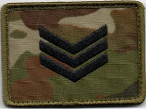 Army Australia AMCU Multicam Sargent, SGT Rank Patch. FREE POST✔📩 - Picture 1 of 2