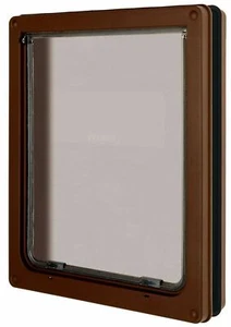 Pet Mate Puerta Grande Perro Perros Marrones A 25" / 630mm 216B - Resistente a la intemperie y Silencioso - Imagen 1 de 3