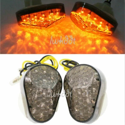 Luz de pisca-pisca de seta para Kawasaki Ninja ZX6R 1998-2004 ZX7R 1996-2003 ZX636 - Imagem 1 de 4