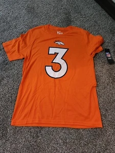 NFL Nike Denver Broncos Russell Wilson #3 Orange T-Shirt Youth Size XL NEW - Picture 1 of 8