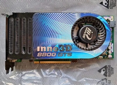 Inno3D GeForce 8800 GTS 320MB PCI Express video card DDR3, HDTV, HDCP, 2xDVI  - Image 1 of 4