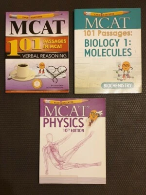 MCAT book Set Of 3, Exam Krackers - Image 1 of 4