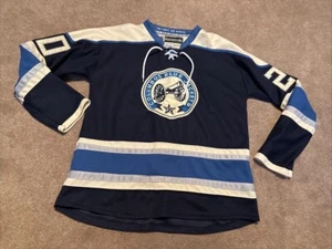 Columbus Blue Jackets Reebok Sz 52 Jersey #20 Saad Tie Front - Picture 1 of 9