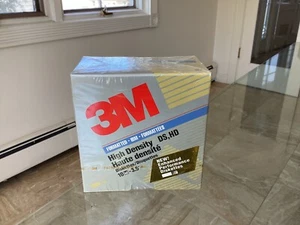 NEW SEALED 3M IBM Formatted 1.44 MB DS,HD High Density 3.5" 30 DS,HD Disquettes - Afbeelding 1 van 6