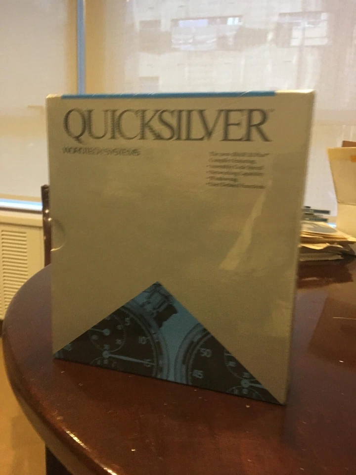 BRAND NEW  QUICKSILVER by Wordtech Systems. Compiler Software. Shrink  Wrapped. - Image 1 of 4