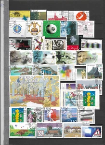 Bund BRD Jahrgang 2000 gestempelt komplett aus ABO - Bild 1 von 2