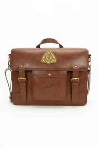 Tomb Raider Adventure braune Umhängetasche aus Rindsleder Kuriertasche offiziell - Bild 1 von 4