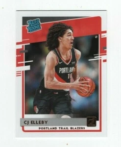 2020-21 PANINI DONRUSS RATED ROOKIE - CJ ELLEBY PORTLAND TRAIL BLAZERS #223 - Picture 1 of 3