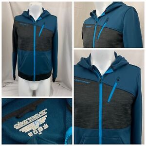 Obermeyer Hoodie Sweatshirt Youth XL Full Zip 100% Polyester YGI V1-339