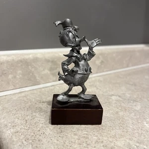 PAPERINO WALT DISNEY PRODUCTION STATUETTE IN PELTRO VINTAGE - Foto 1 di 3