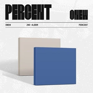 K-POP ONEW SHINee 2nd Album PERCENT Digipack 2Ver SET CD+Book+P.Card+Poster+Gift - Imagen 1 de 11
