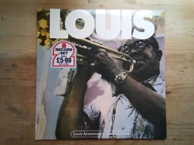Louis Armstrong Chicago Concert Excellent 2 x Vinyl LP Record Album CBS 22106 - Image 1 of 4