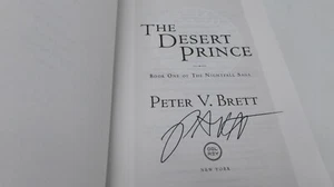 The Desert Prince *SIGNED* by Peter V Brett (PB) Del Ray Penguin Random House - Picture 1 of 11
