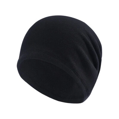 Winter Warm Ponytail Skull Cap Fleece Beanie Hat Ski Outdoor Cap for Men Women - Image 1 of 4