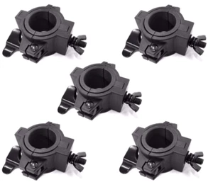 Abrazaderas de armadura de alta resistencia para DJ iluminación montaje en O abrazadera se adapta a tubos de 1,5"" y 2"" 5 piezas - Imagen 1 de 3