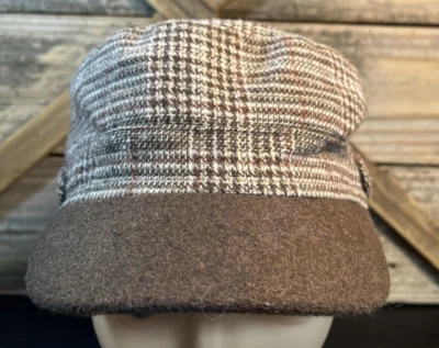 Magid шляпы коричневый вязаный таксист Newsboy детектив кепка шляпа - Изображение 1 из 4