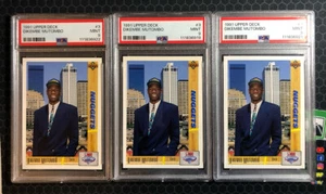 🏀 (3) - 1991-92 Upper Deck #3 - Dikembe Mutombo - Rookie RC - PSA 9 🏀 - Picture 1 of 2