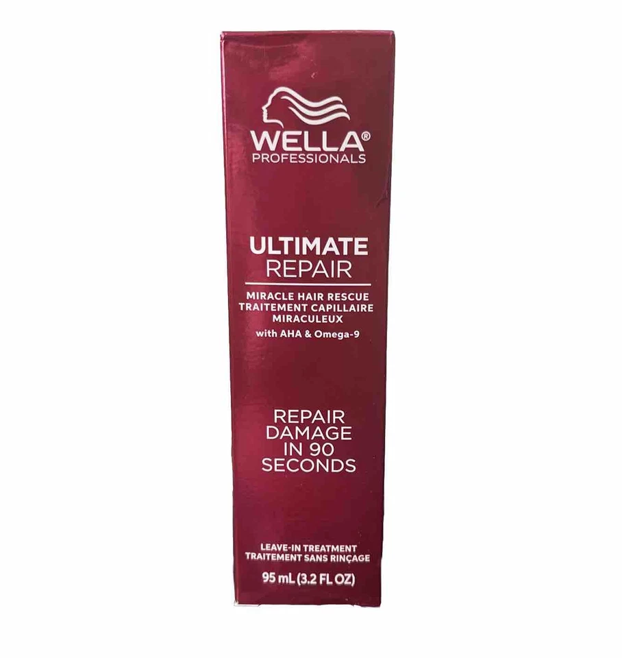 Wella Ultime Repair Miracle Hair Treatment Mist Type Night Treatment Milk Type