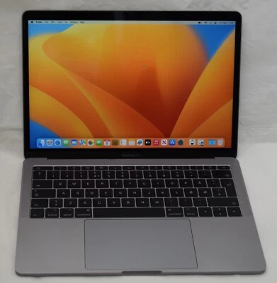 Apple Macbook Pro (2017) 13.3in Retina A1708 intel Core i5 8GB RAM 128GB SSD - Image 1 of 4