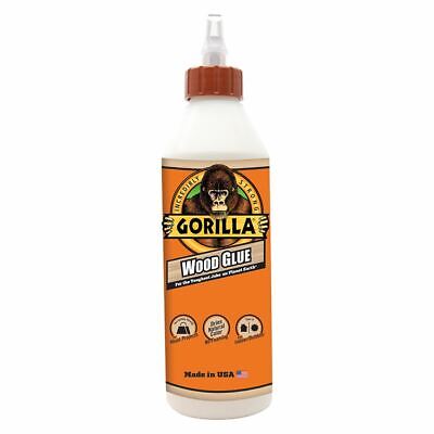 Gorilla Wood Glue Incredibly Strong & Versatile Water Resistant Natural Colour • 15£