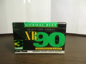 Paquete de 3 cintas de casete Radio Shack XR90 - sesgo normal - rango extendido - tipo 1 - Imagen 1 de 2