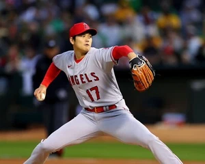 8x10 Photo SHOHEI OHTANI Los Angeles Angels MVP Cy Young - Picture 1 of 1