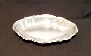 VTG WMF Ikora Germany Silverplate MCM Footed Bread Tray Dish 12" Long - Picture 1 of 10
