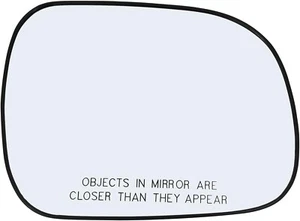Passenger Right Side Mirror Glass Fits 04-10 Toyota Sienna Back Plate Non-Heated - Picture 1 of 10